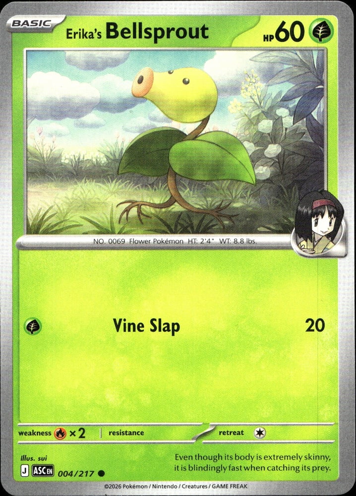Erika's Bellsprout - ME02.5 4/217