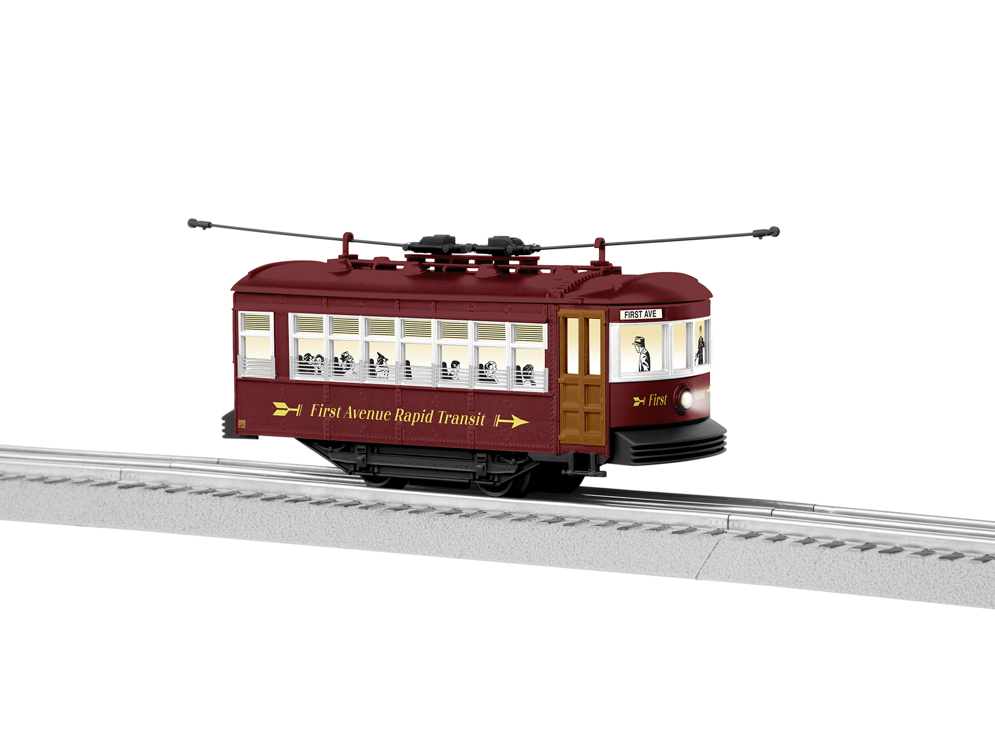 Lionel First Ave Rapid Transit Trolley 2235020 O Scale