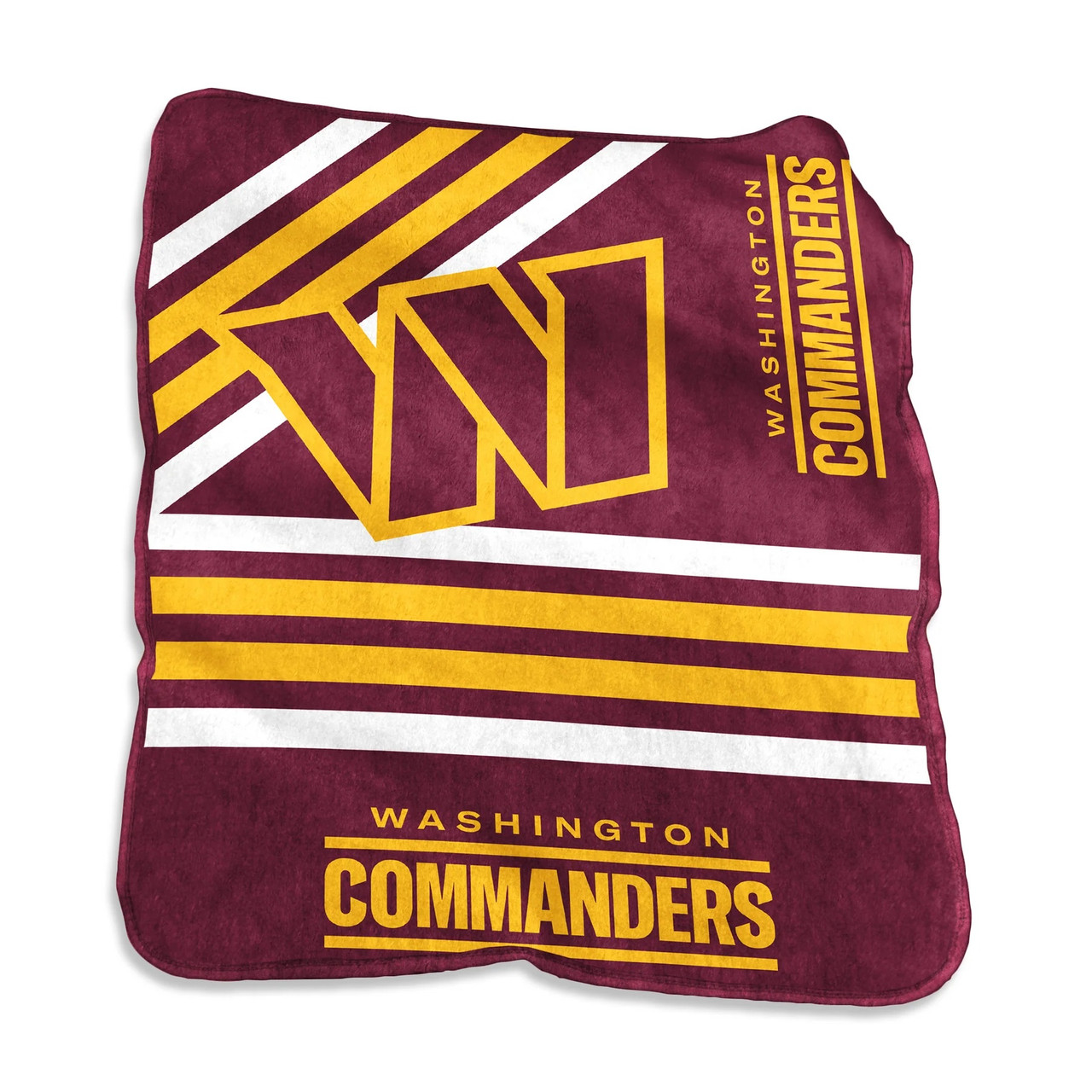 Washington Commanders Raschel Throw Blanket 50x60"