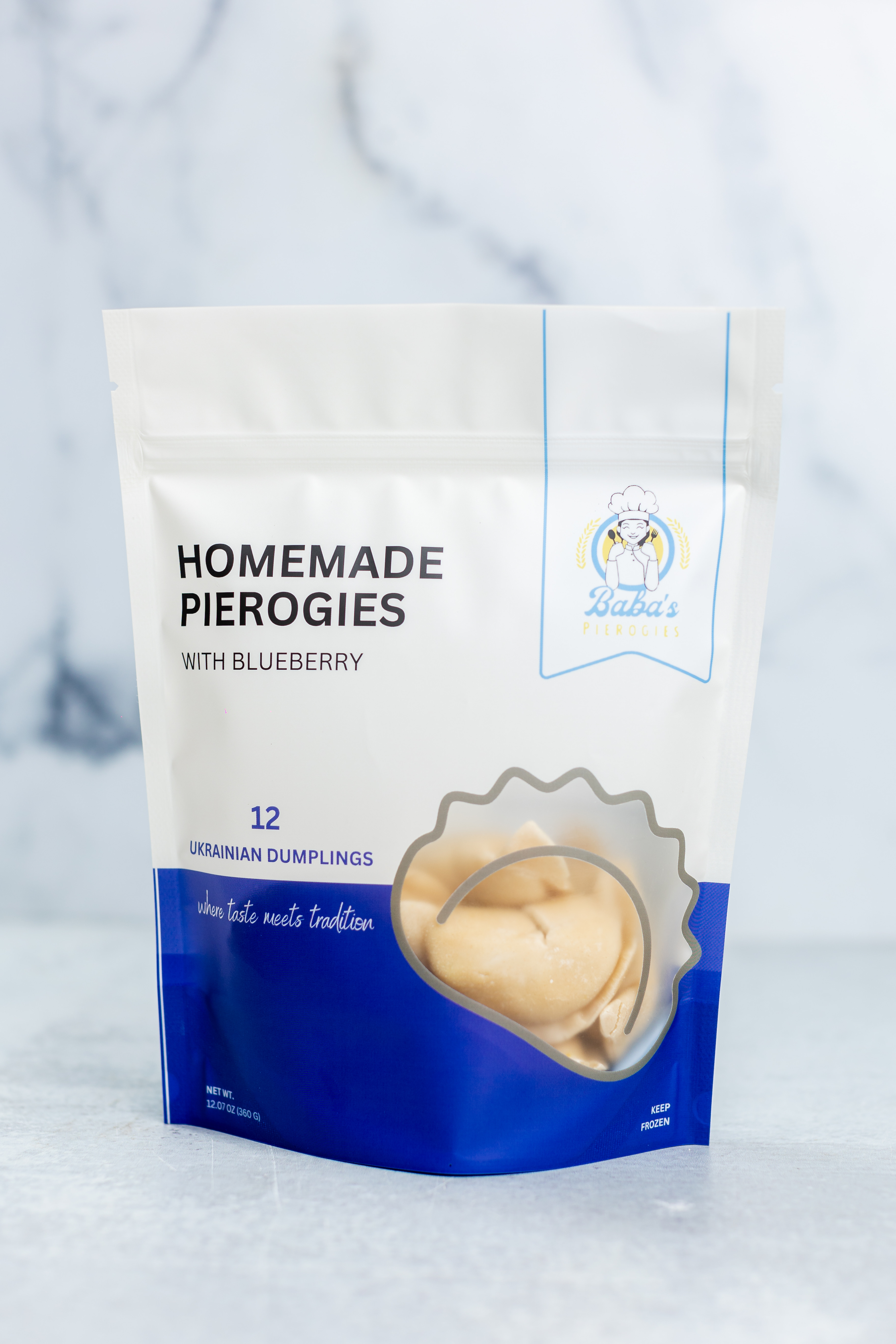 ❄️ Organic Blueberries Pierogi (Frozen)