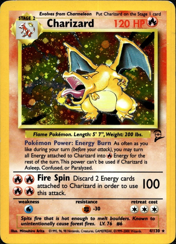 Charizard - BASE4 4/130