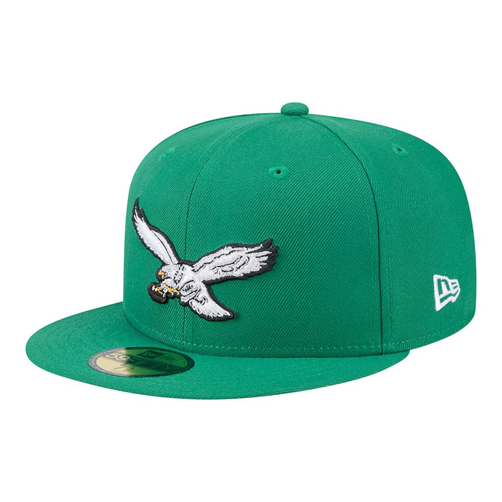 Philadelphia Eagles Kelly Green New Era 59FIFTY Fitted Hat