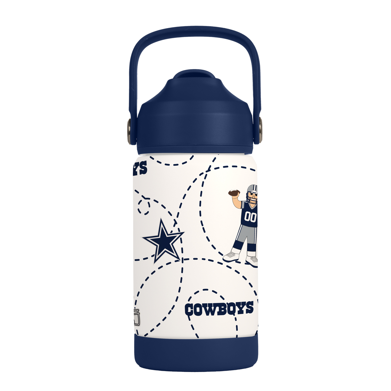 Dallas Cowboys Kids Stainless Steel Mascot Bottle 12oz