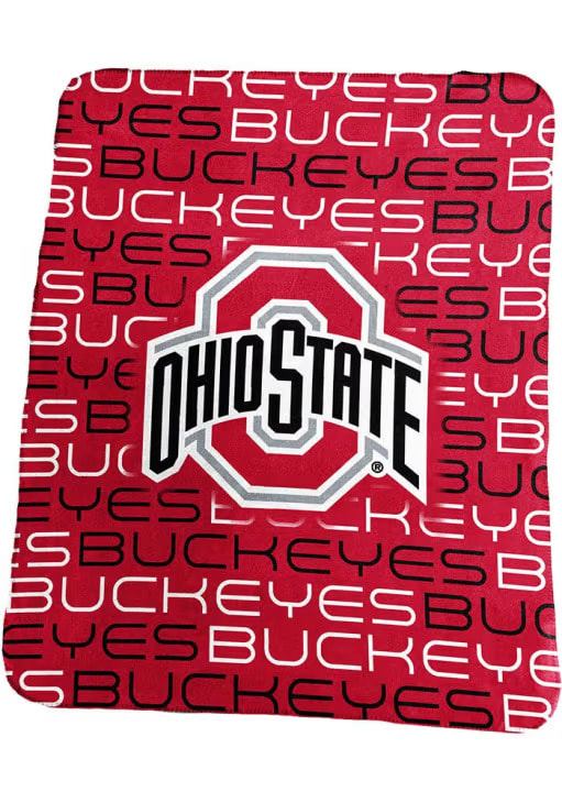Ohio State Buckeyes Logo Brands Classic Fleece Blanket - 50x60"