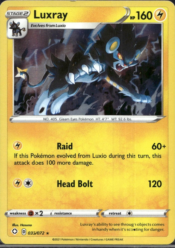Luxray - SWSH4.5 33/72