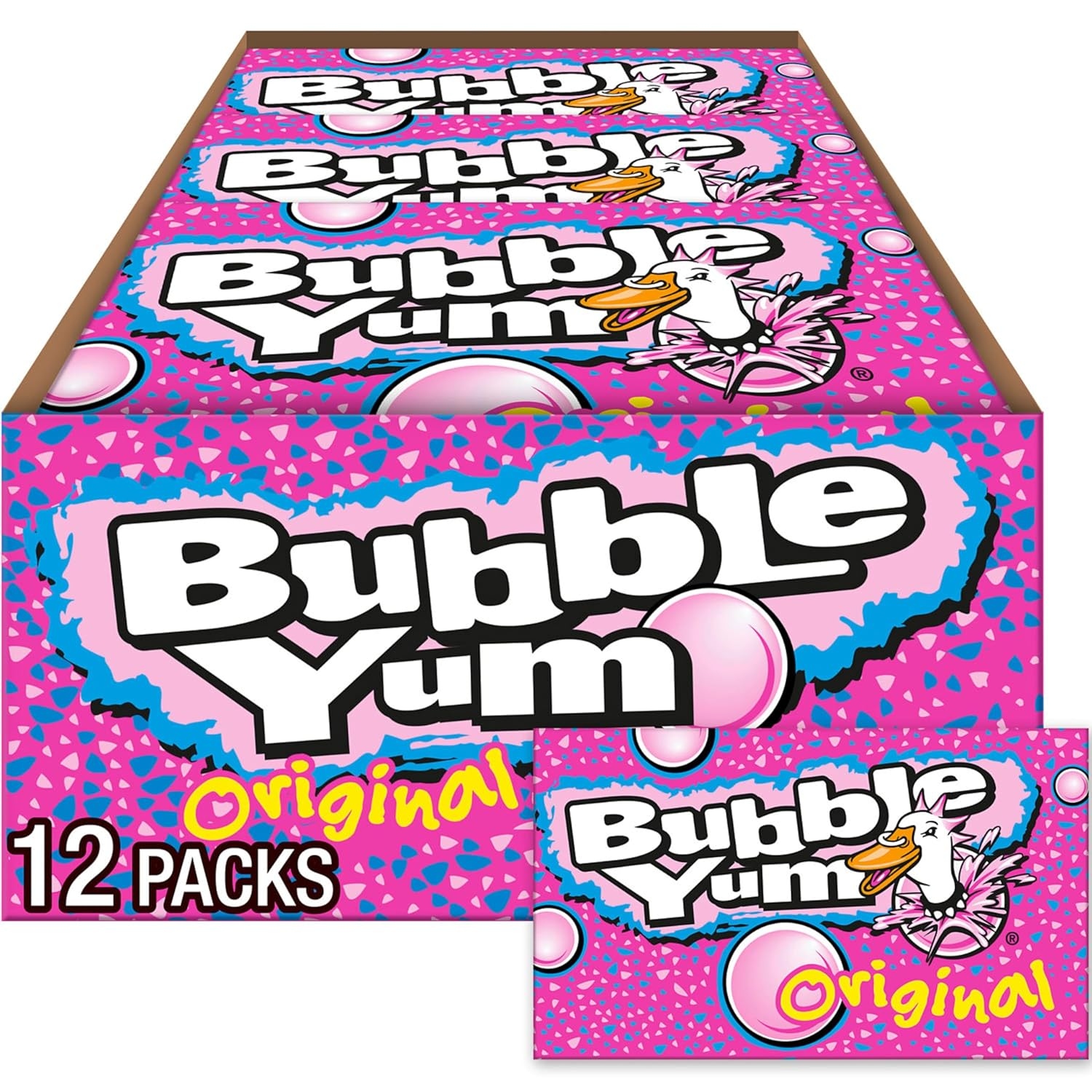 Bubble Yum Big Pack Gum 10pc 2.8oz 12 ct