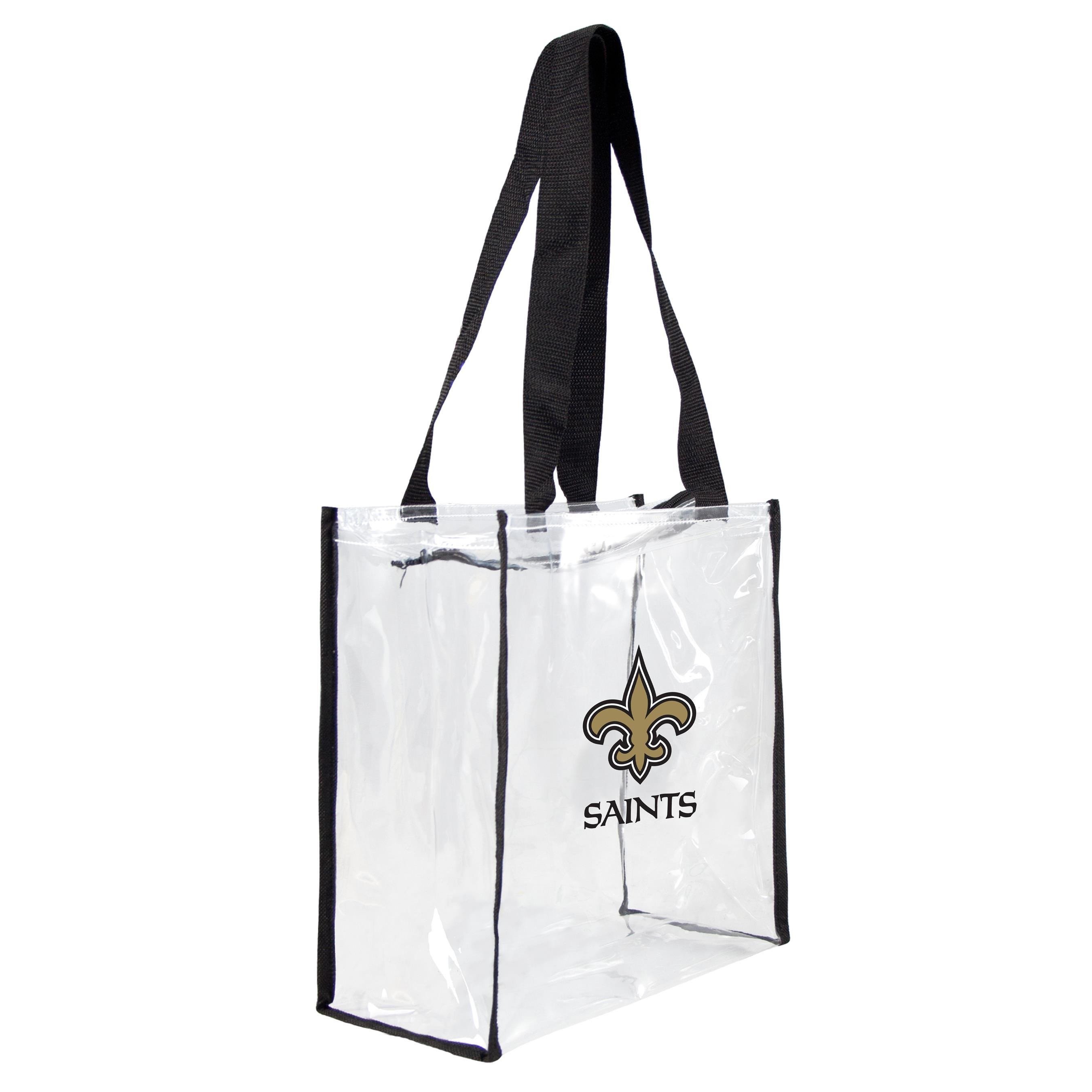 New Orleans Saints Clear Stadium Bag