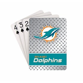 Miami Dolphins Playing Cards