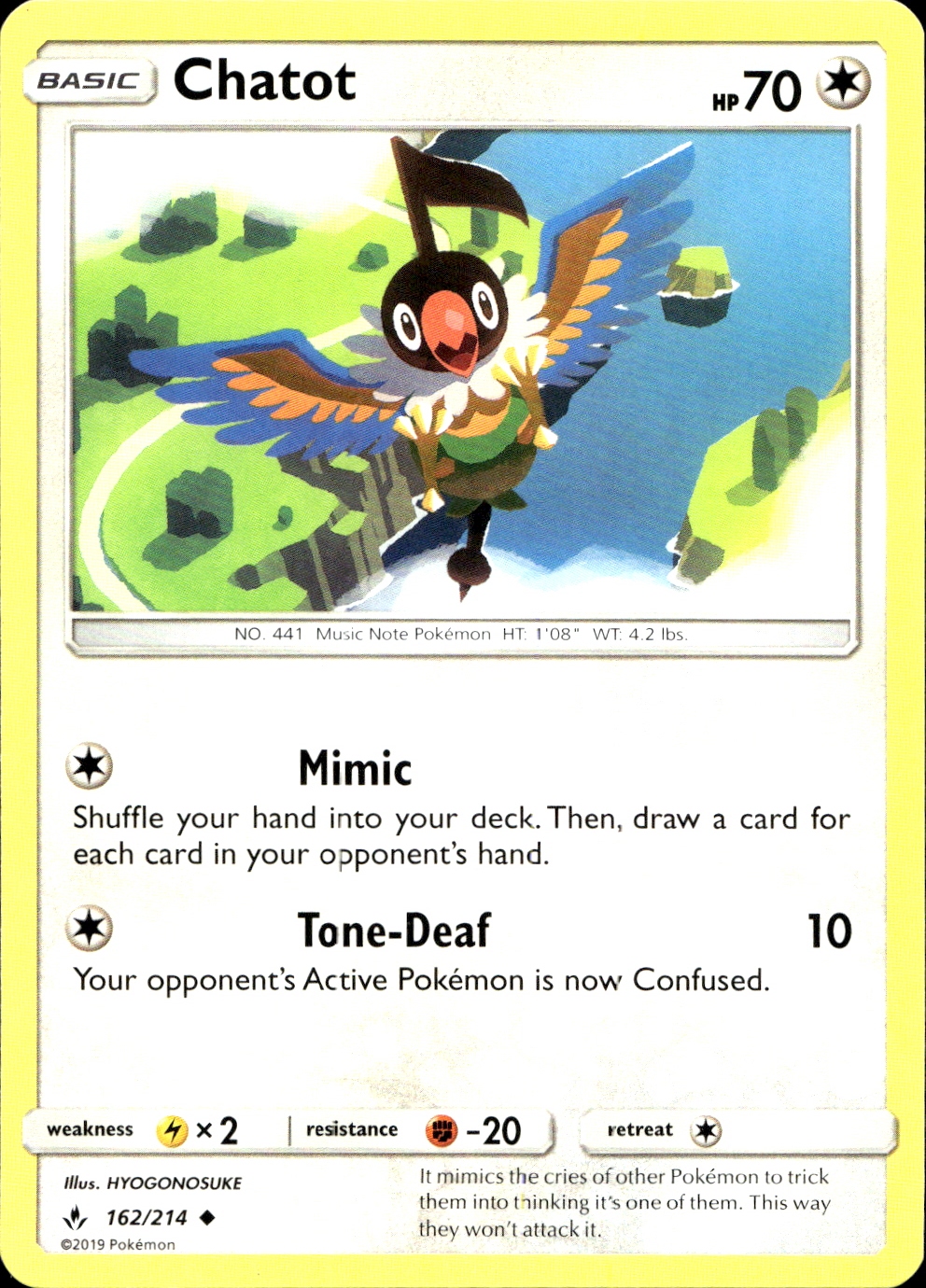 Chatot - SM10 162
