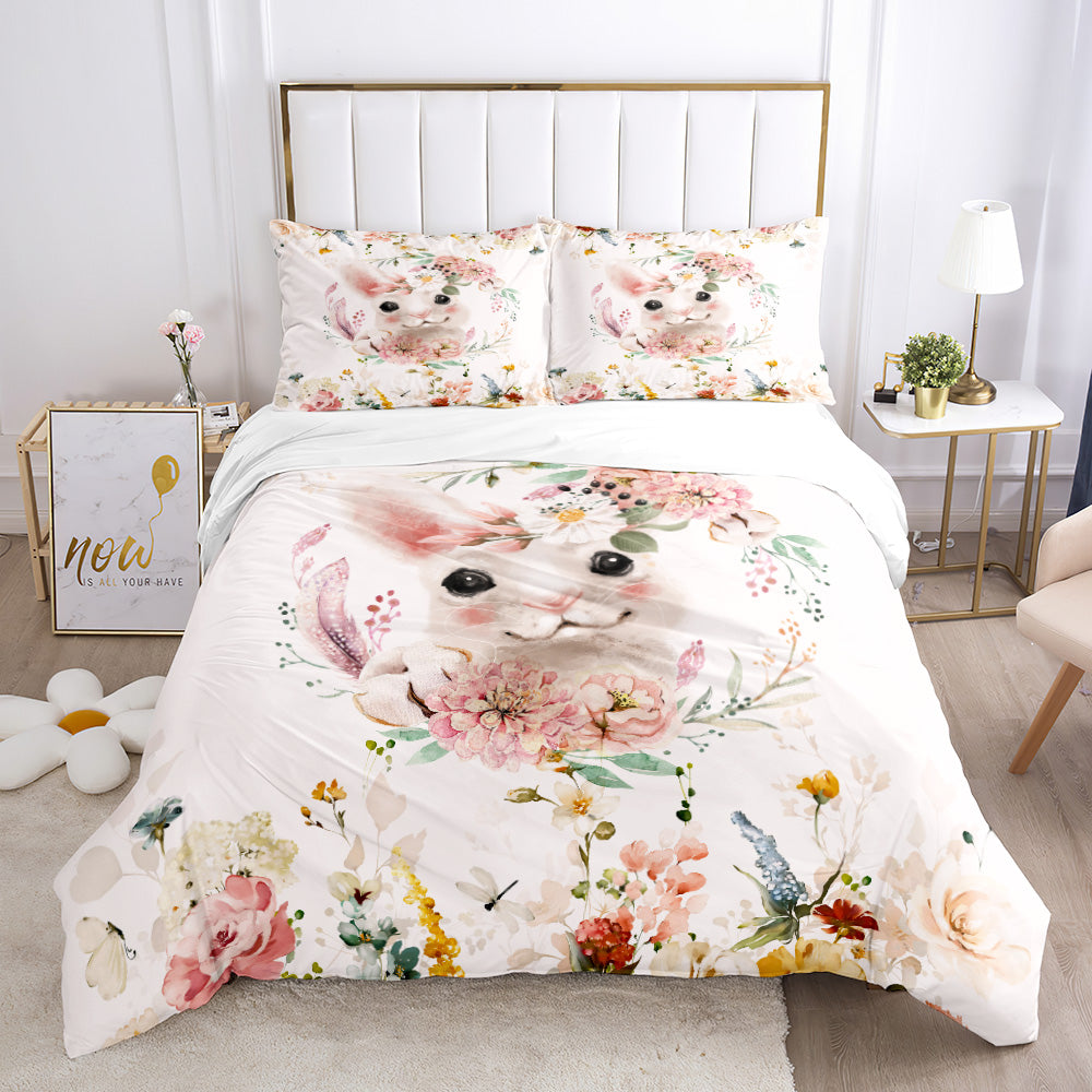 Blossom Bunny Dreamscape Duvet Set