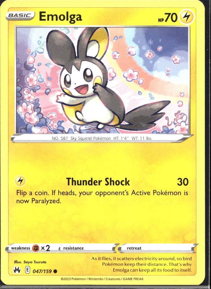 Emolga - SWSH12.5 47/159
