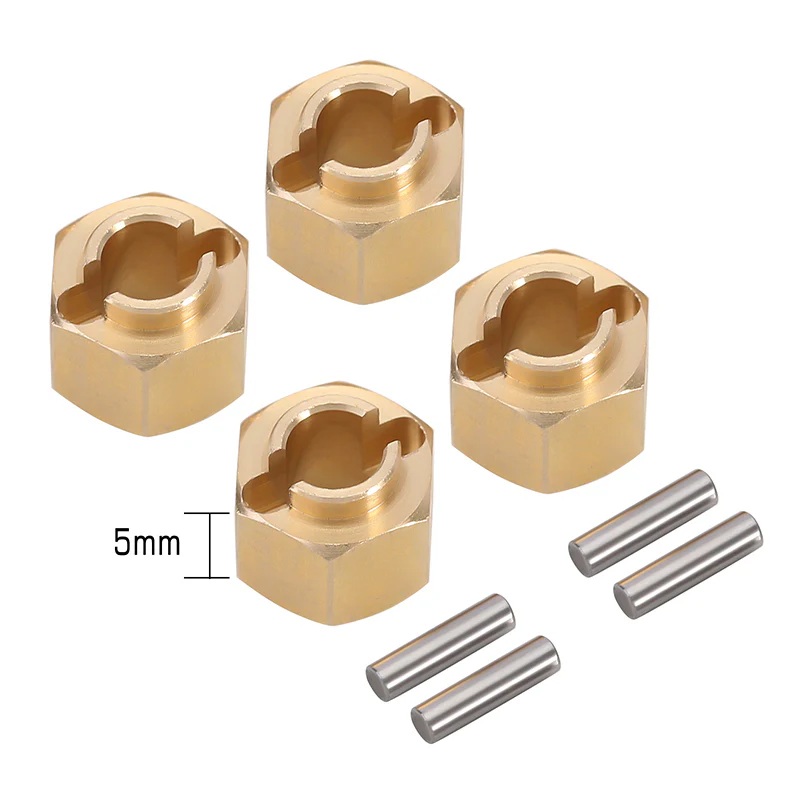 Injora 5mm Wheel Hex Extenders Trx4m W-1R4(8)