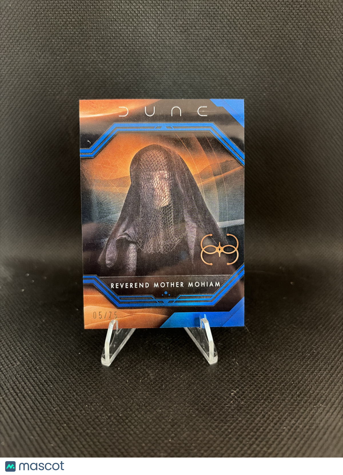 2025 Topps Dune Chrome Shishakli Blue Parllel /75