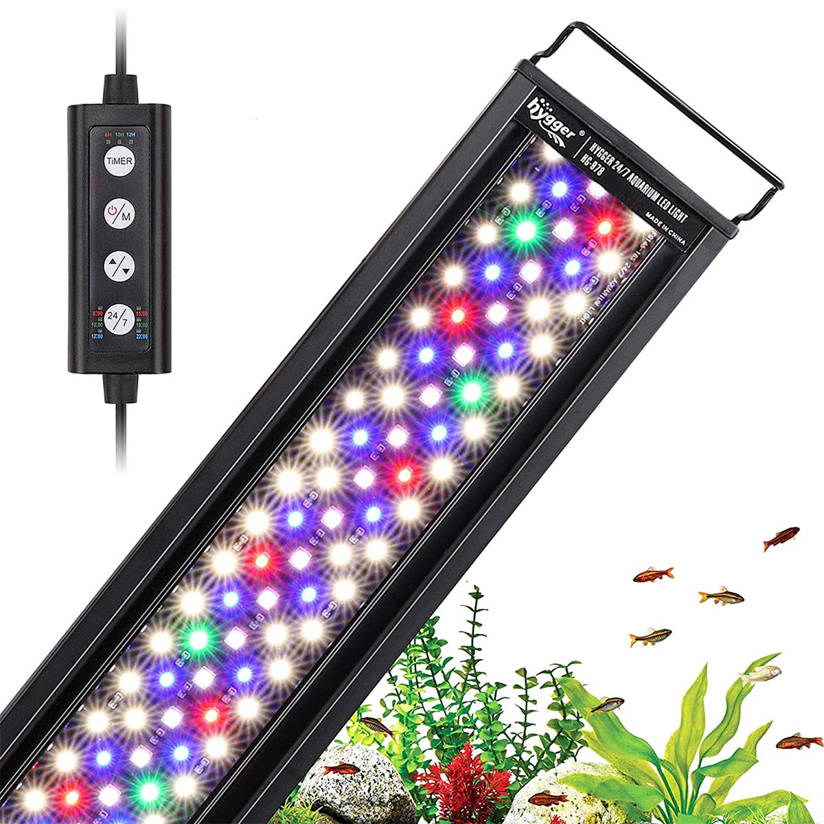 Hygger HG978 Full Spectrum LED Aquarium Light with Timer