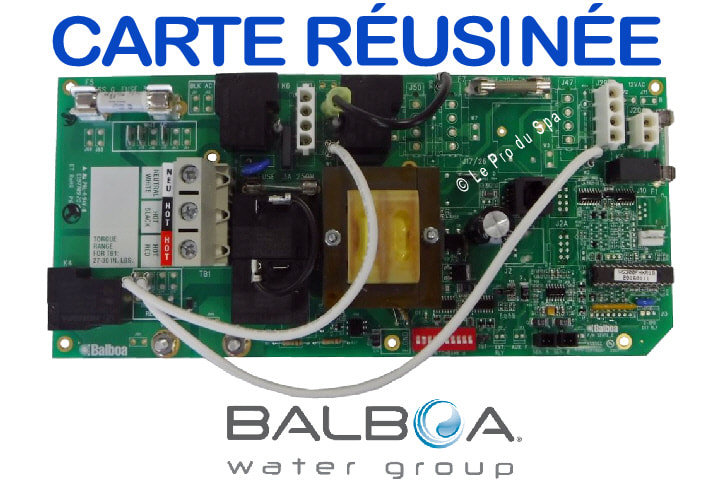 54604 Carte RÉUSINÉE VS300FLX pour boîtier 56059 de balboa (Garantie de 6 mois)