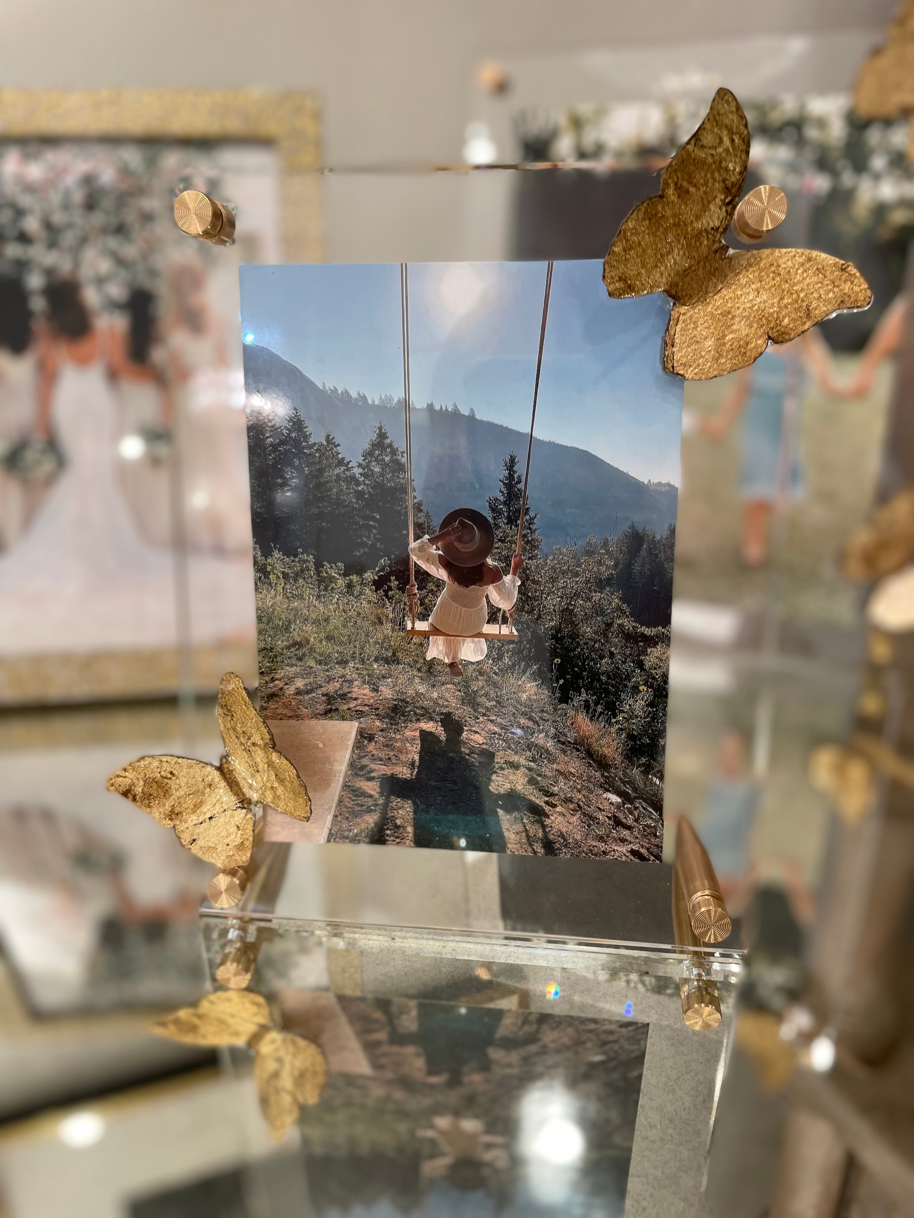Butterfly frame 4” x 6”