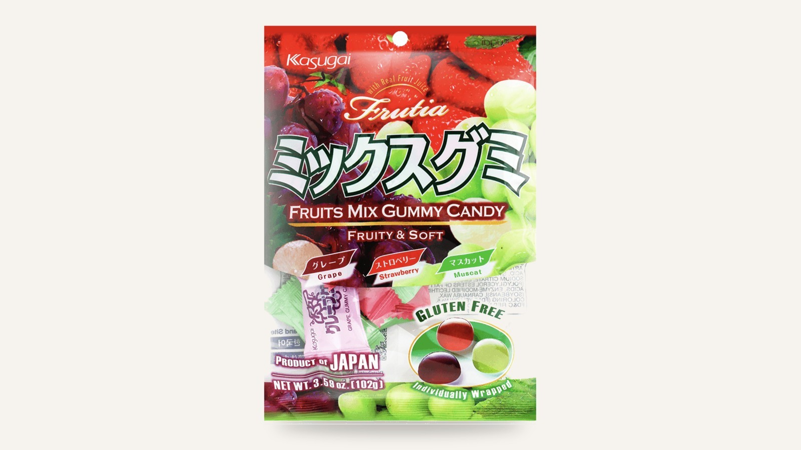 Kasugai Mix Gummy Candy