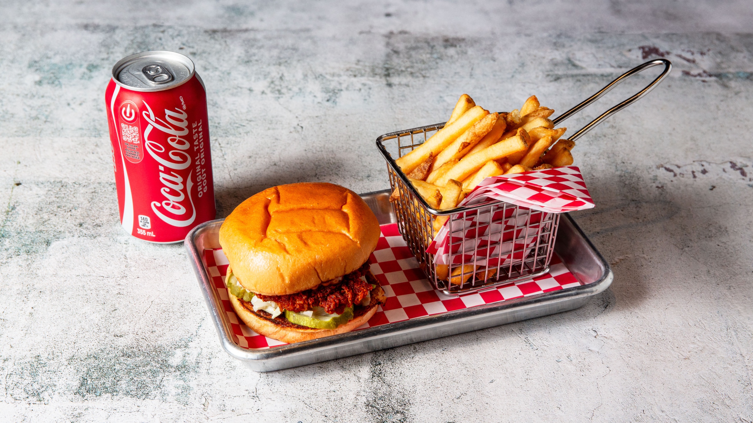 Nashville Chicken Sando Combo