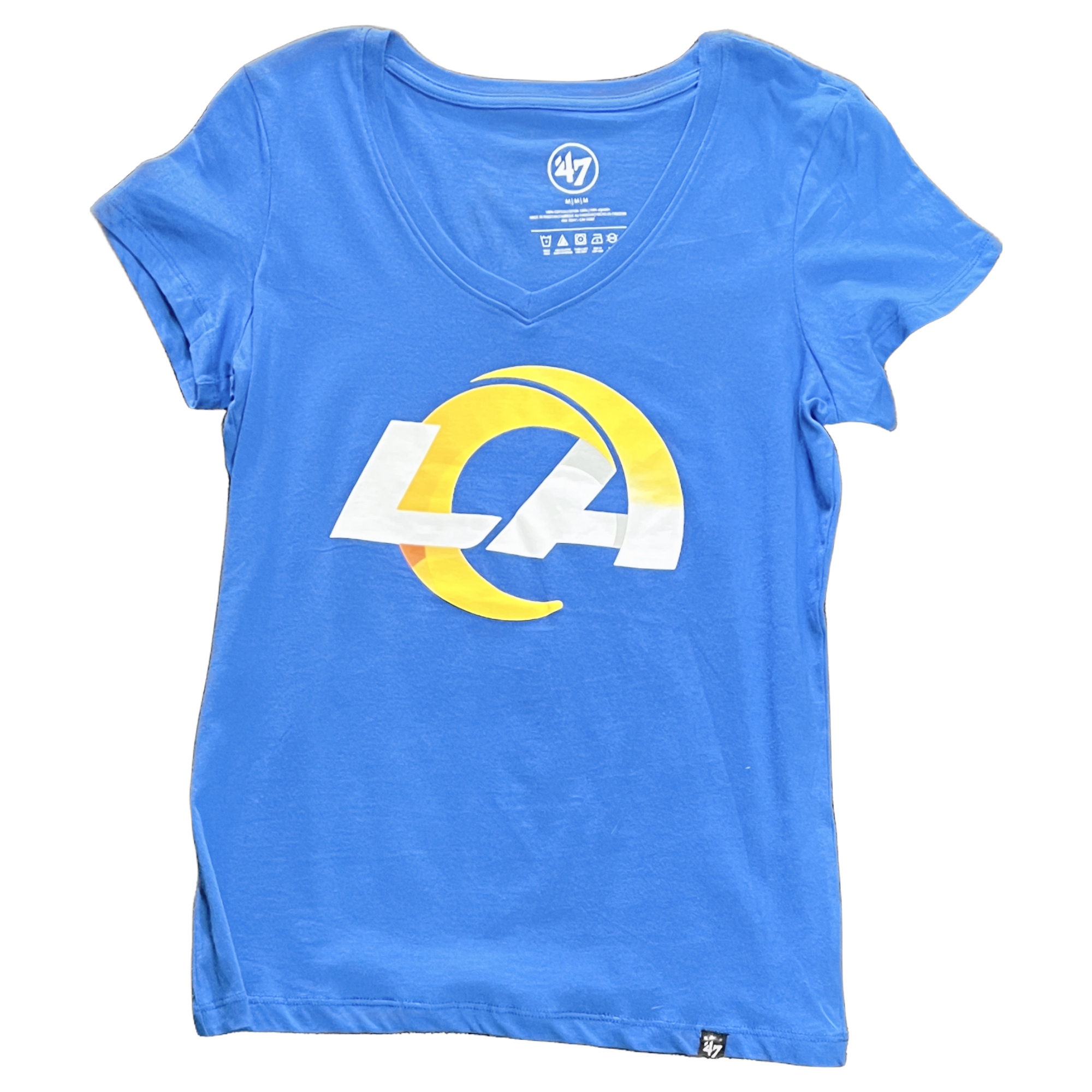 Los Angeles Rams Blue Ladies 47 Shirt