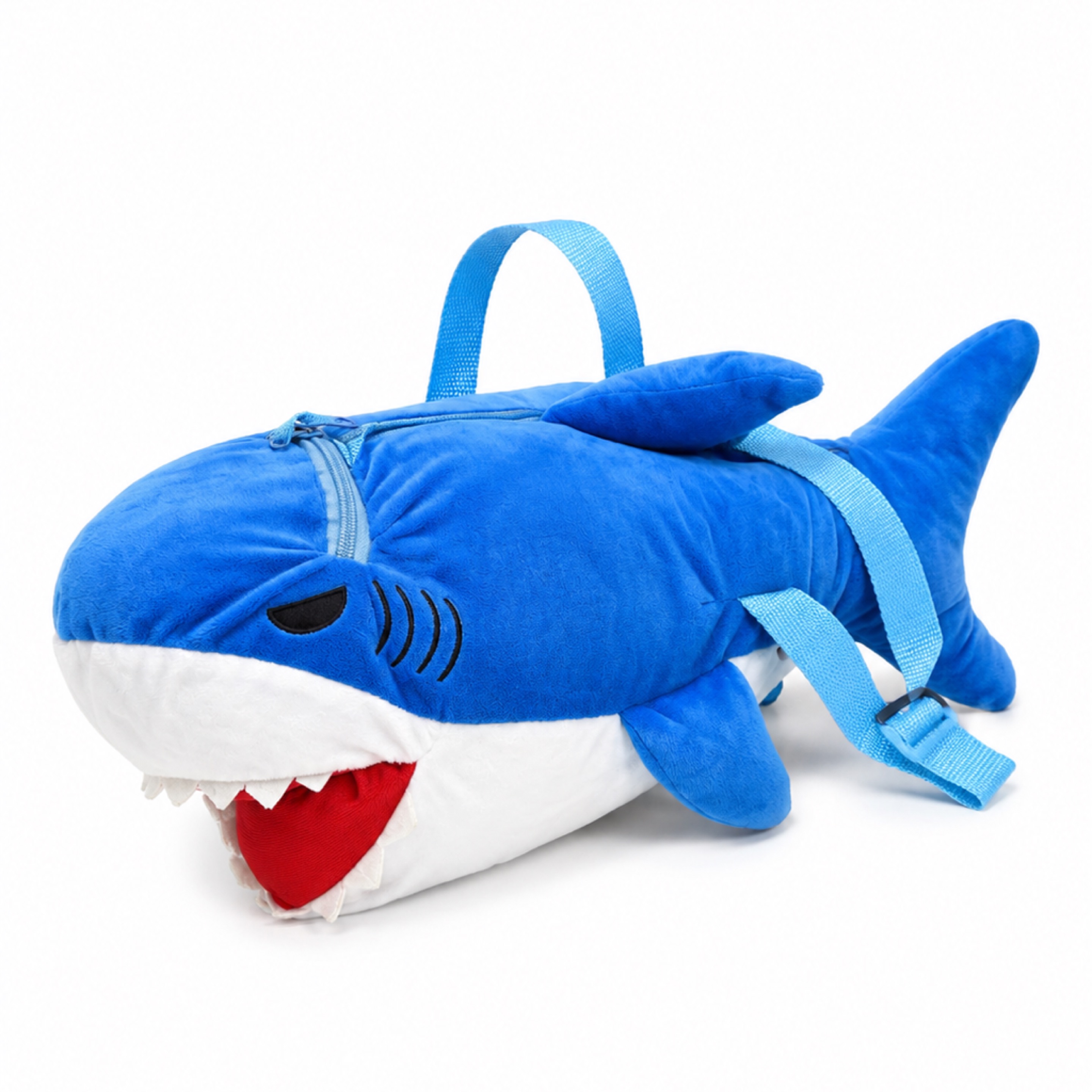Plush Shark Kids Backpack