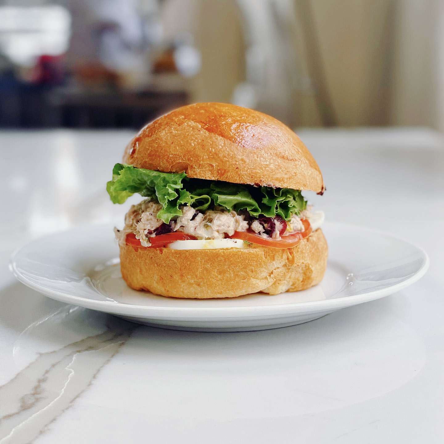 Tuna & mayo sandwich