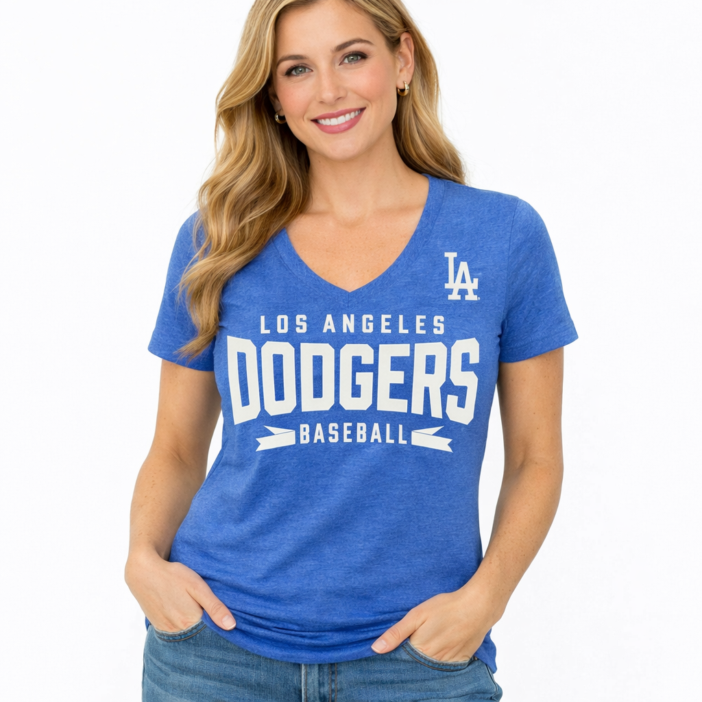 Los Angeles Dodgers Ladies Double-up g-III Shirt