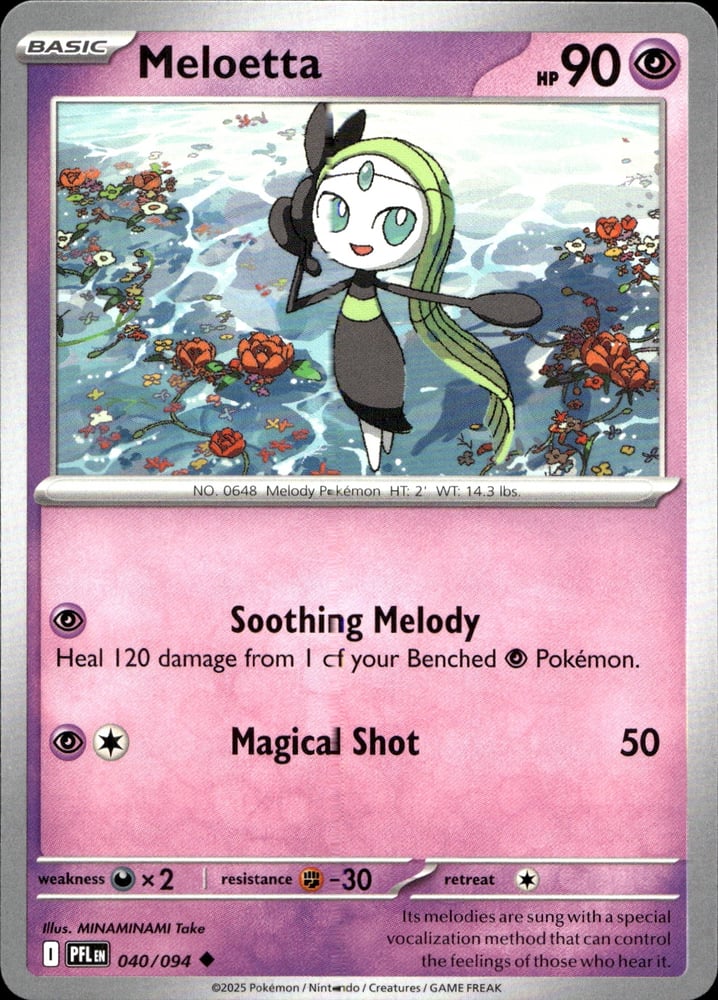 Meloetta - ME02 40/94
