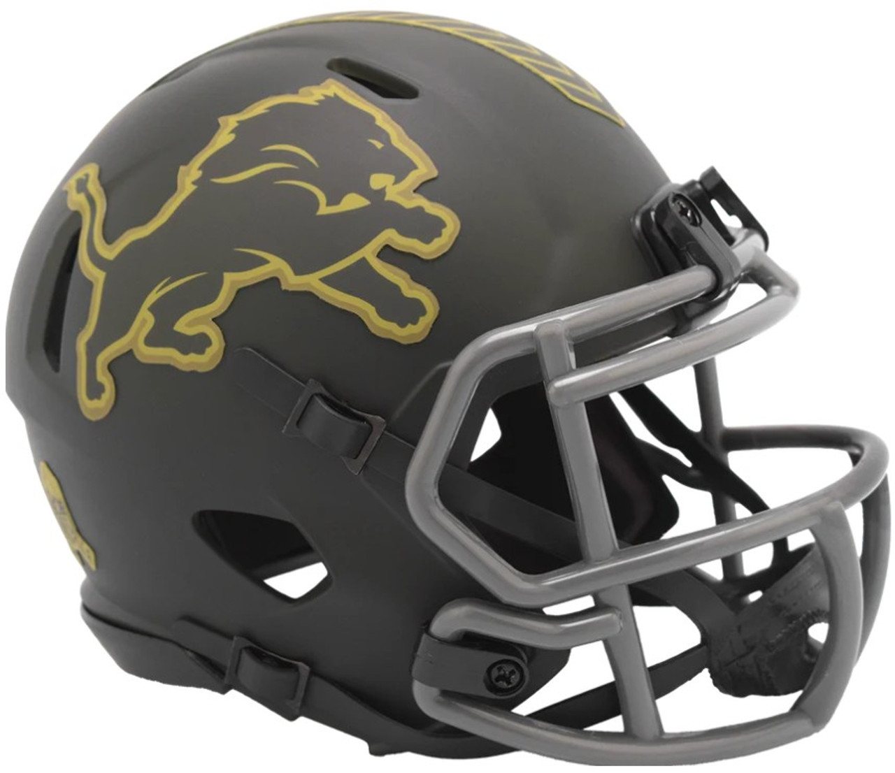 Detroit Lions 2025 Riddell Salute to Service Mini Helmet