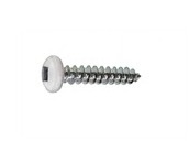 #6x5/8" Pan-Head (Square) Metal Screw White