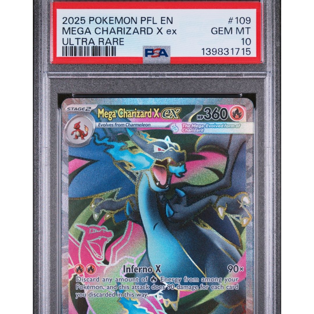 PSA 10 Mega Charizard FA Graded Card
