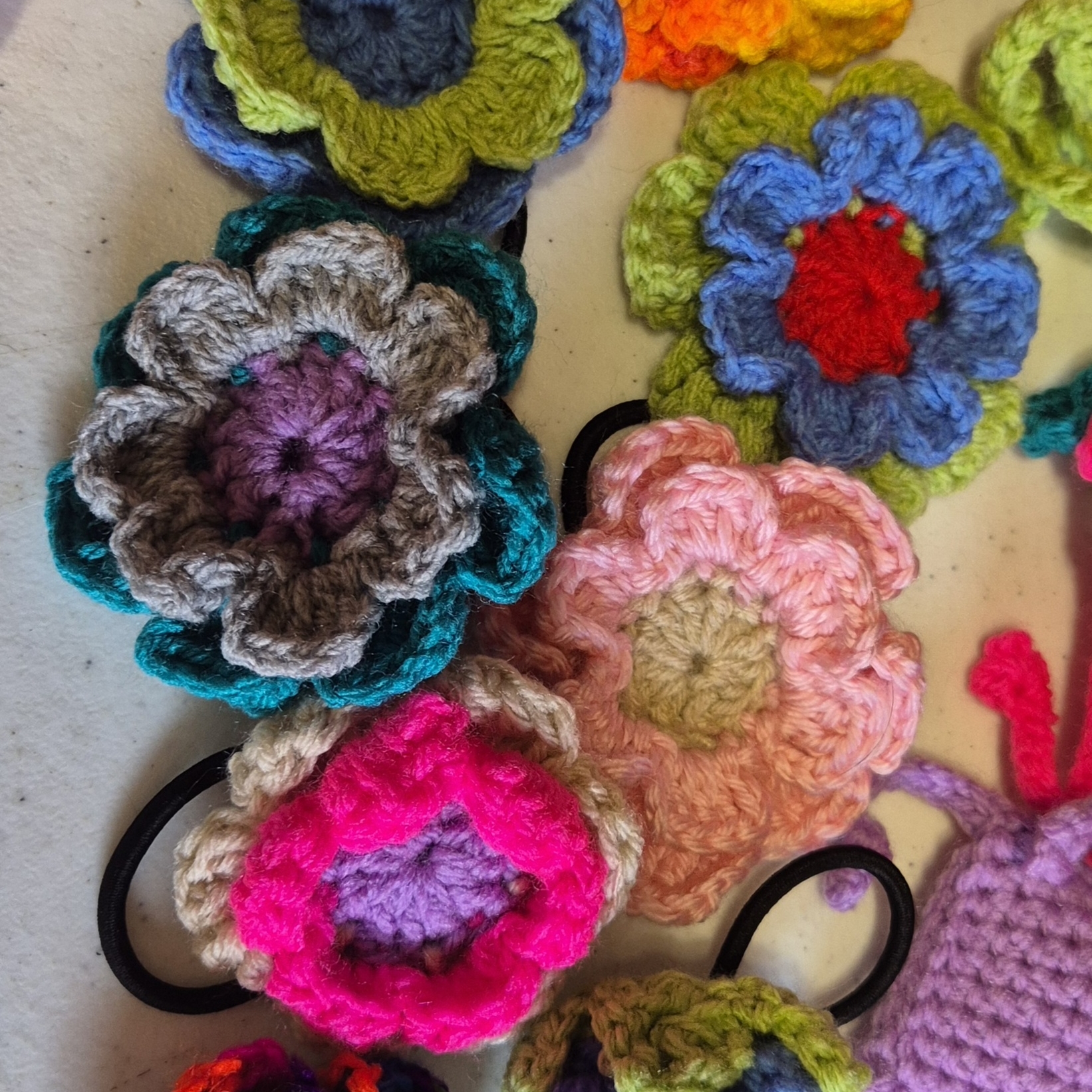 Flower Hair Tie
