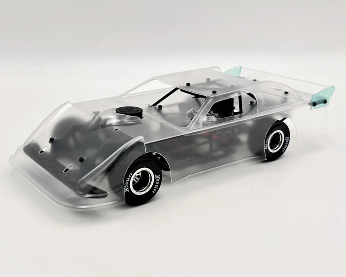 1RC1087 1RC 1/18 Late Model 2.0, Clear