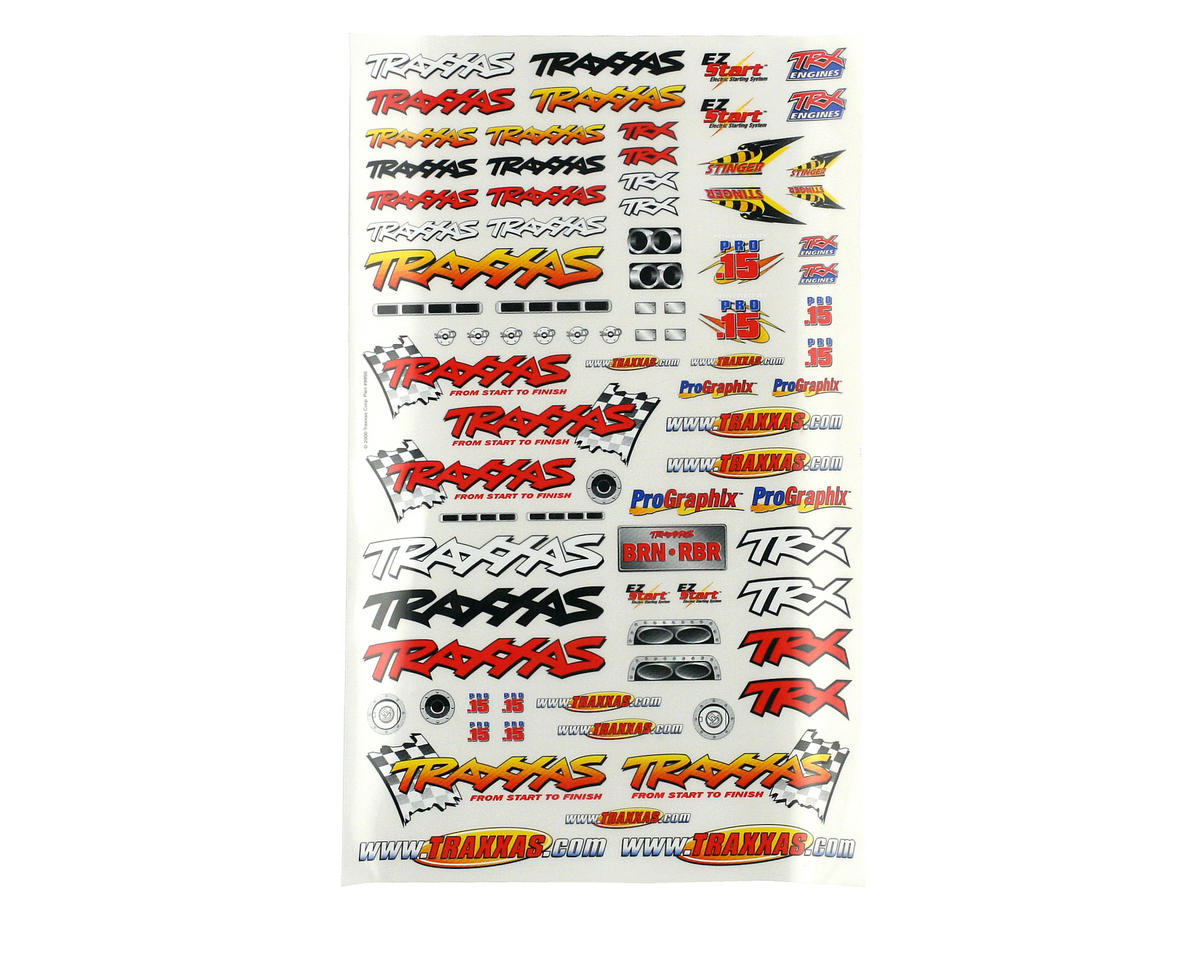 Official Team Traxxas Racing Decal Set 9950