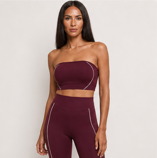 Color-Blocked Women's Sports Yoga Set