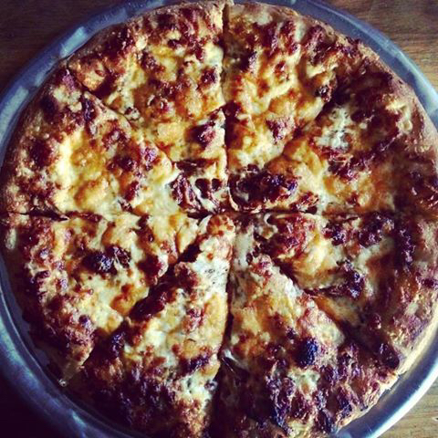 BBQ Pulled Pork Pizza- 8 Cut