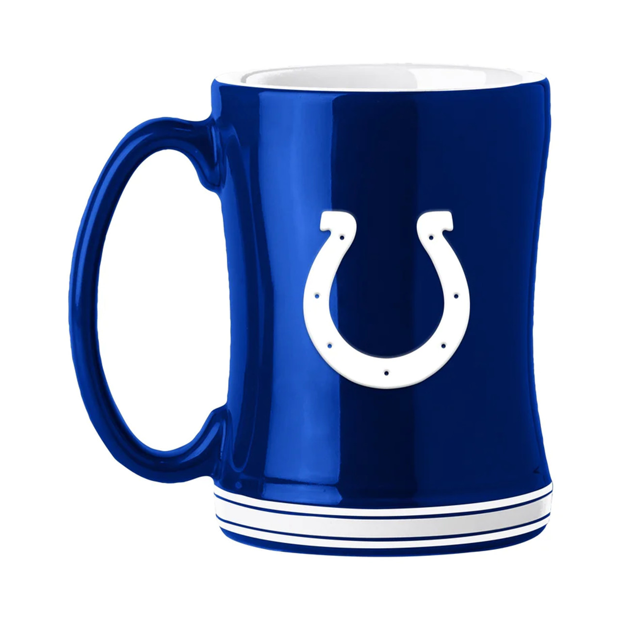 Indianapolis Colts Sculpted Coffee Mug 14oz
