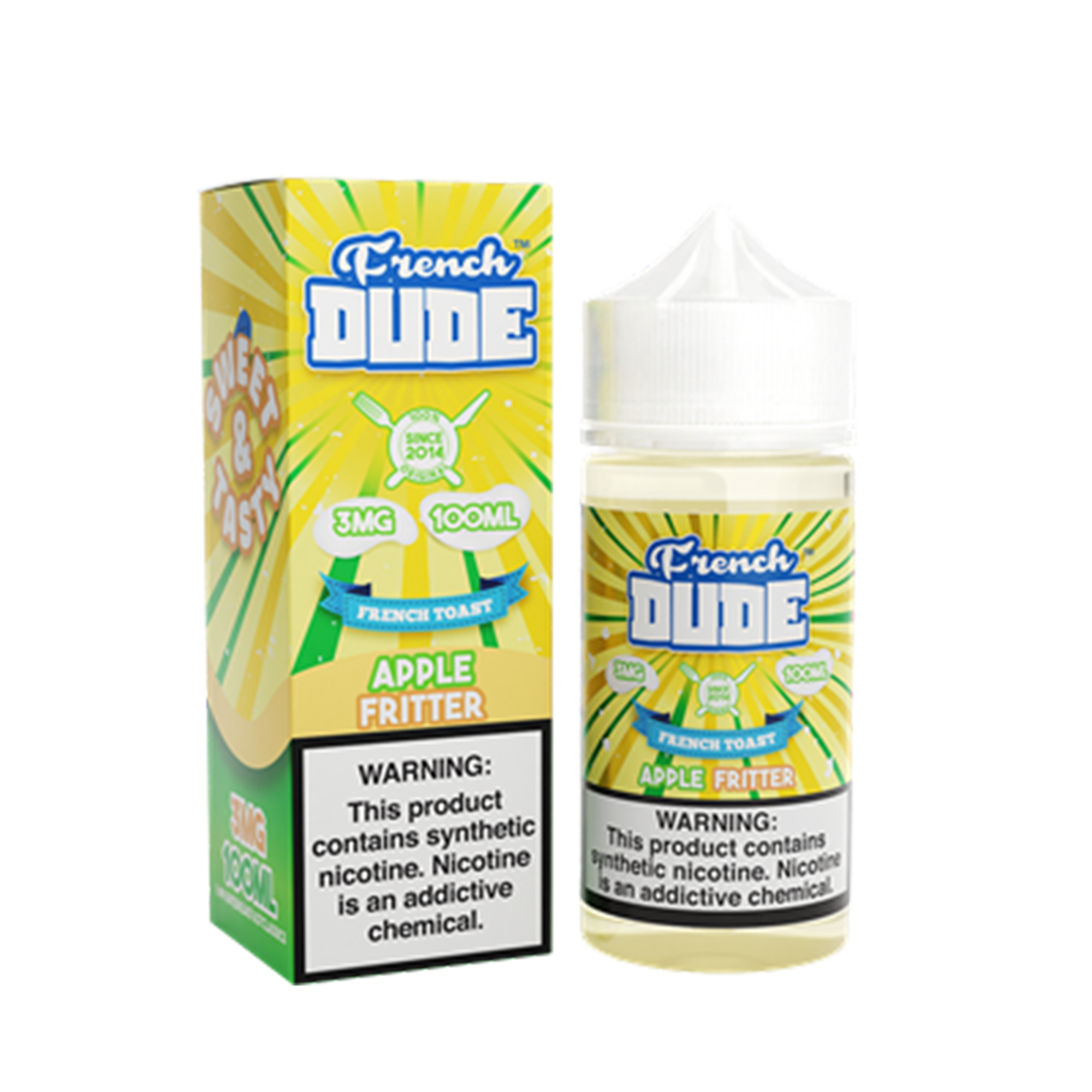 FrenchDude Apple Fritter 3mg 100ml