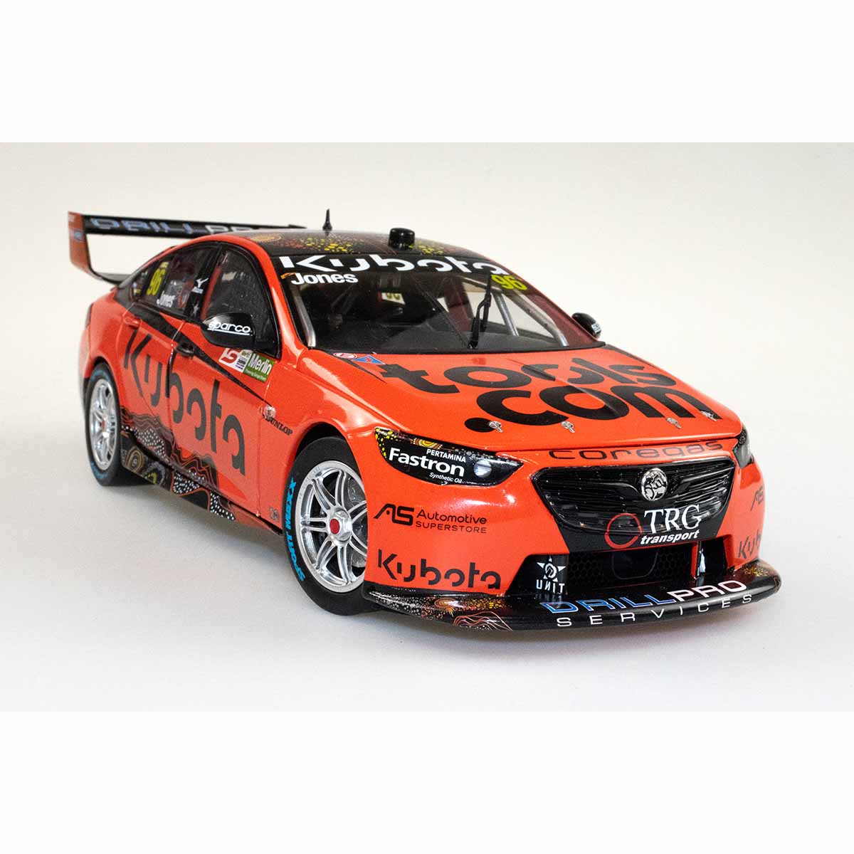 Model Cars Macauley Jones 2022 Merlin Darwin Triple Crown Race 17 Indigenous Livery Brad Jones Racing Holden ZB Commodore #96 Biante
