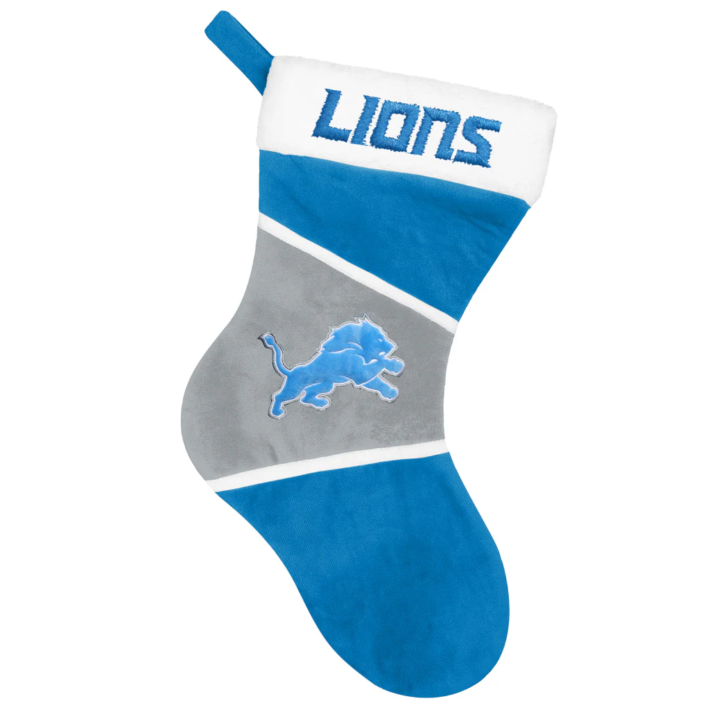 Detroit Lions Christmas Stocking