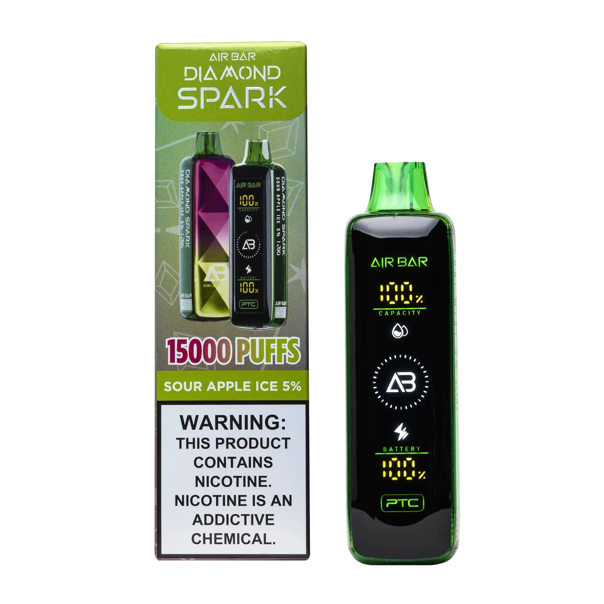 AirBar Sour Apple Ice 15K