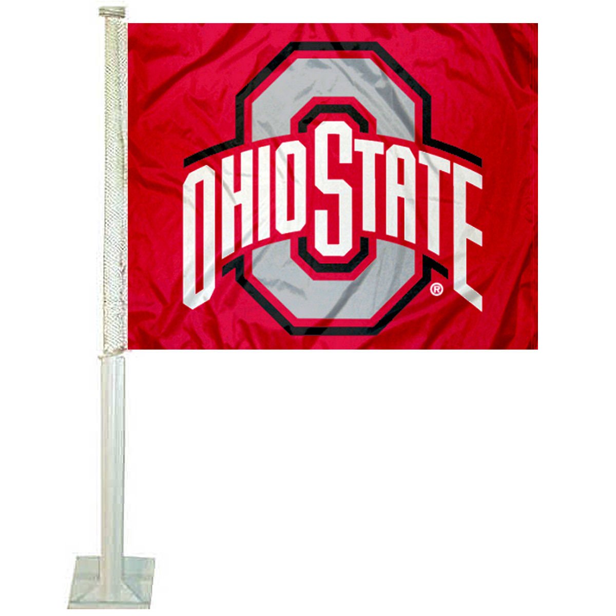 Ohio State Buckeyes Car Flag