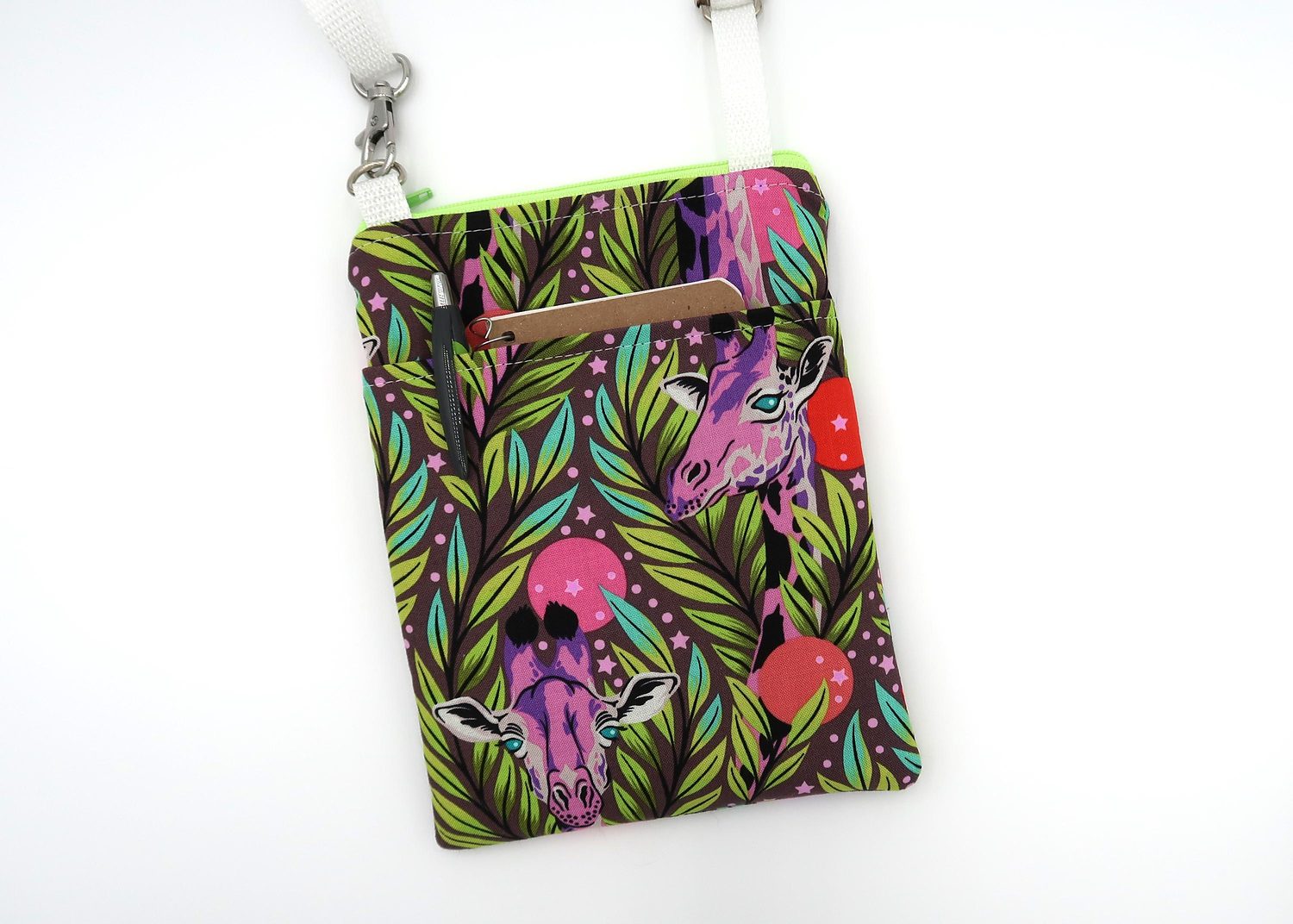 Small Crossbody Bag – Neck for Days Giraffes, photo 5 of 6