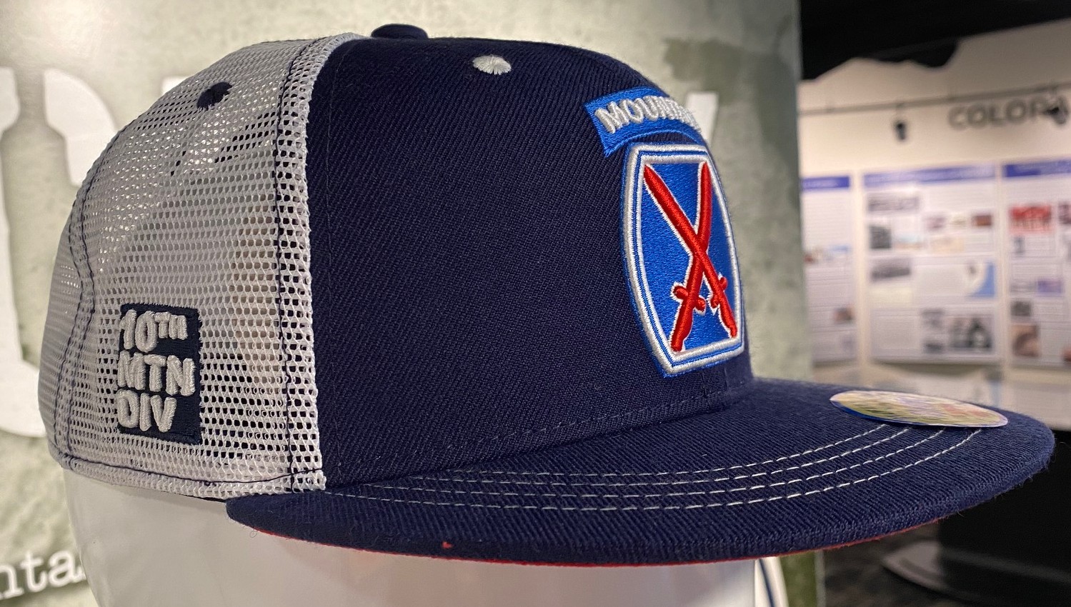 10th Mountain Division Flat Brim Hat Aksels