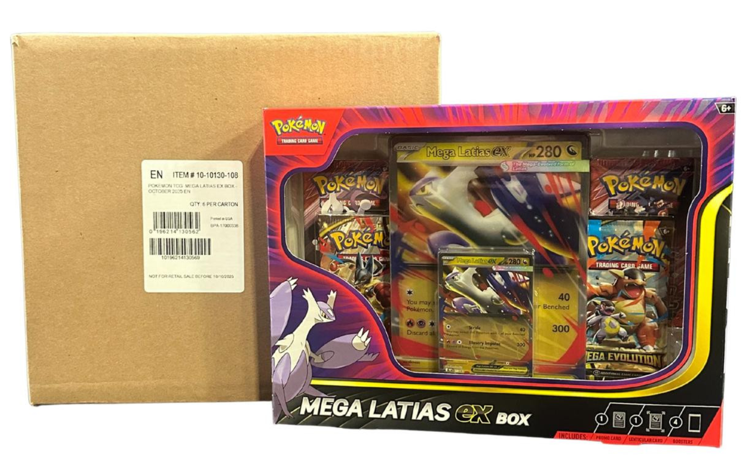 Pokemon TCG: ME01 Mega Latias Ex Box Case img