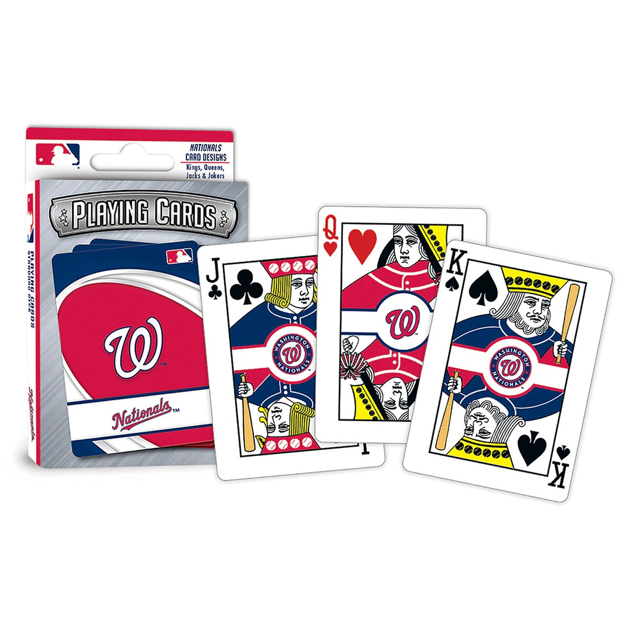 Washington Nationals Logo Playing Cards