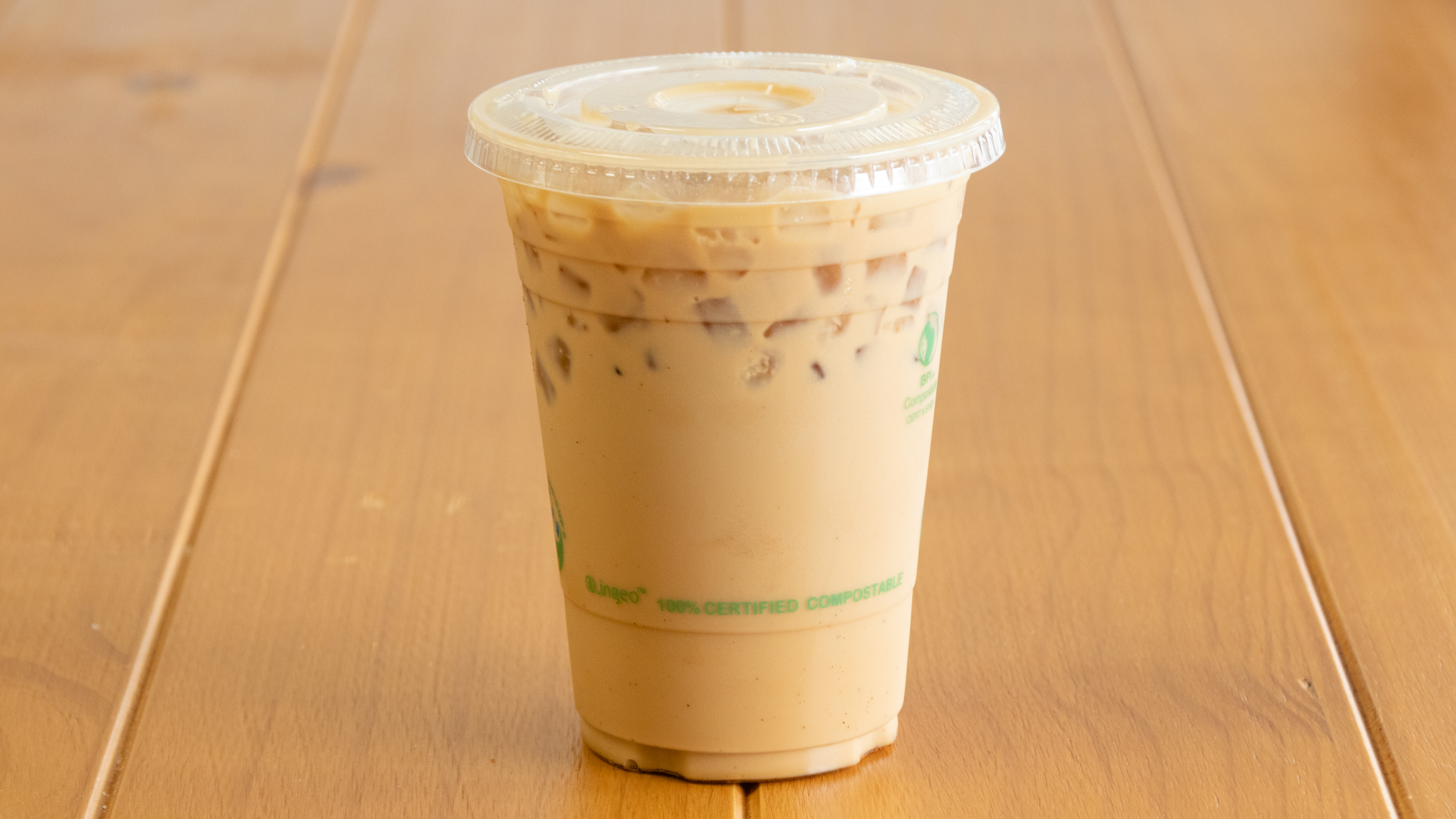 Iced Soy Caramel Latte