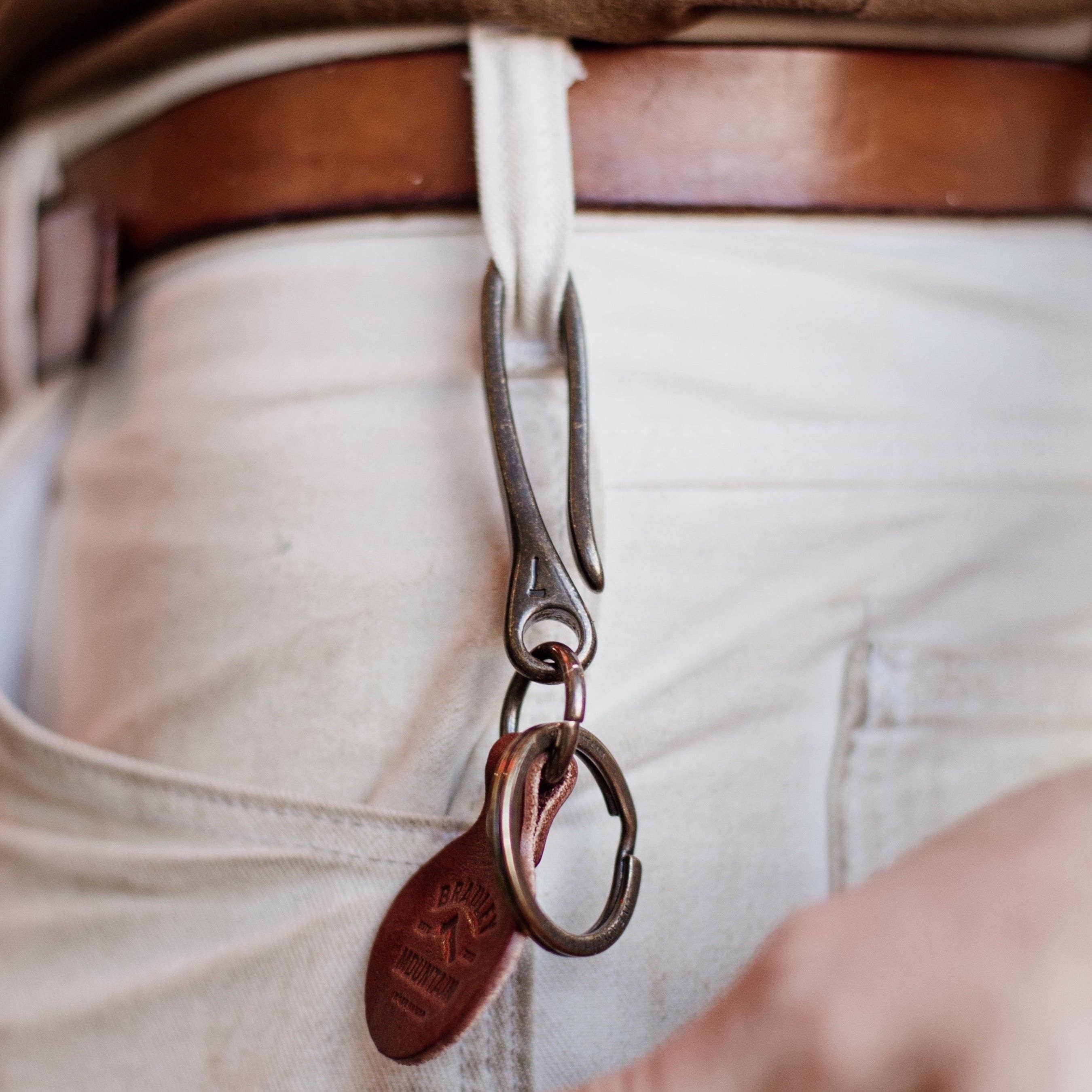 Bradley Mountain - Fish Hook KeyChain