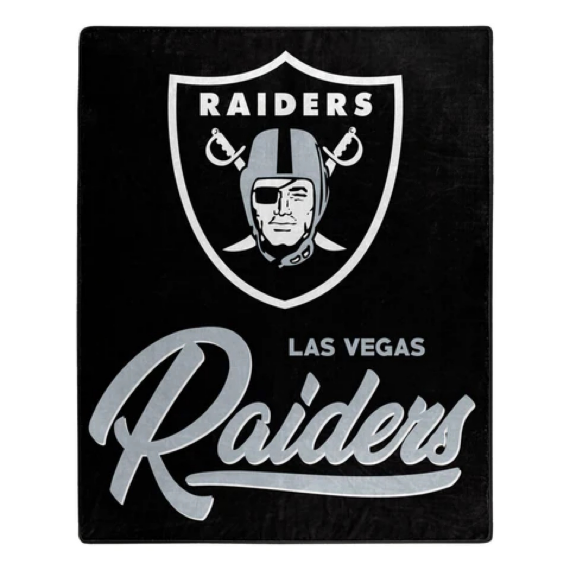 Las Vegas Raiders Signature Royal Plush Blanket