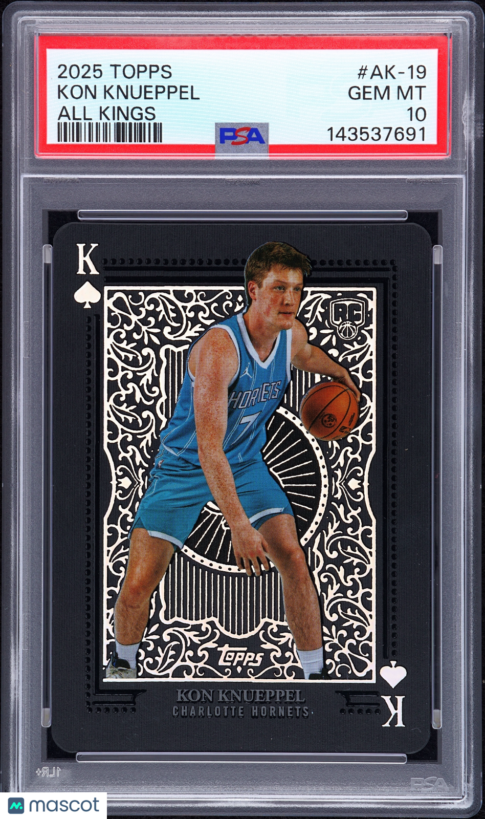 2025 Topps All Kings Kon Knueppel #AK-19 PSA 10