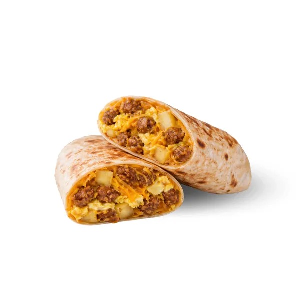 Sausage, Egg, Cheese, & Potato Burrito
